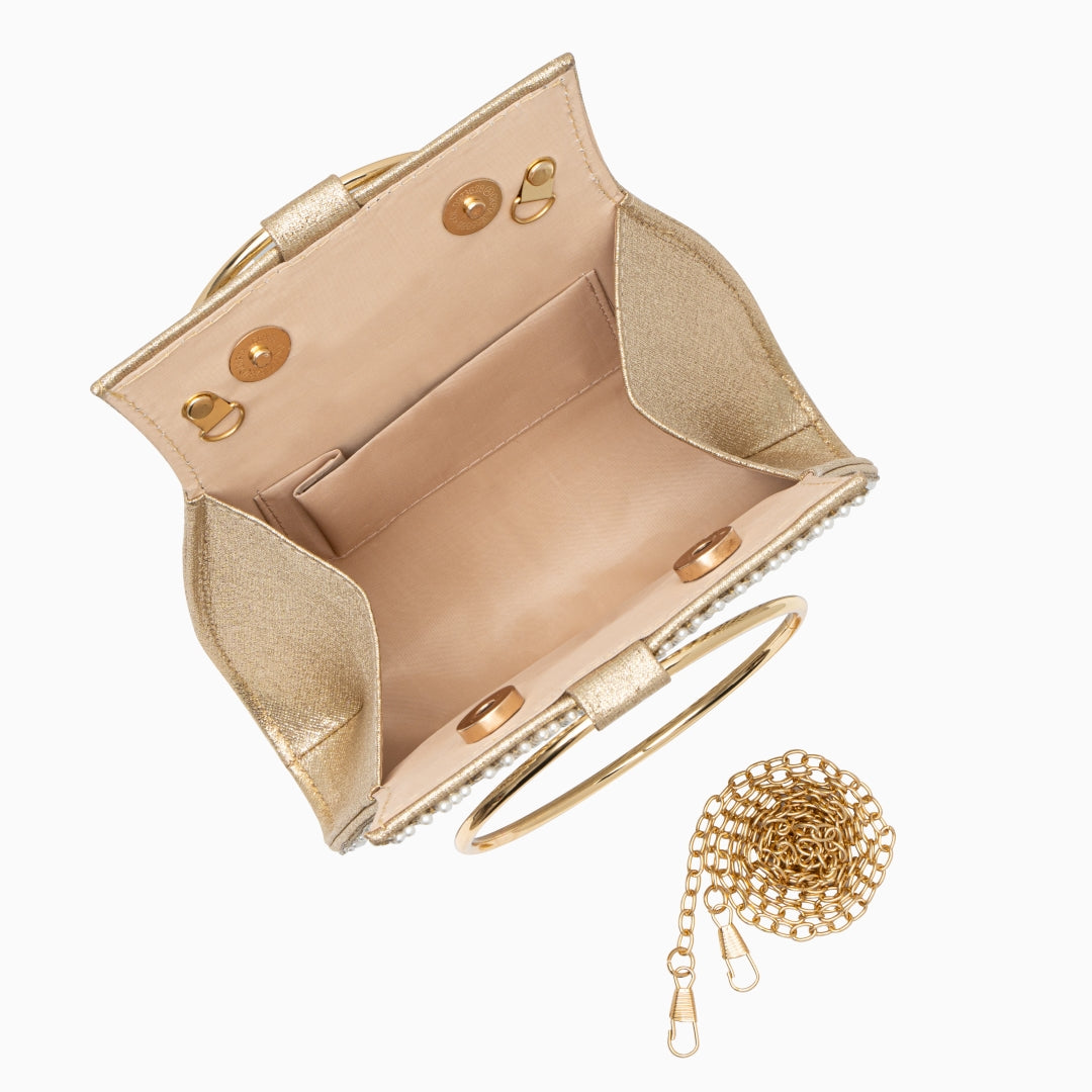 Bolso de Mano Meghan con Strass