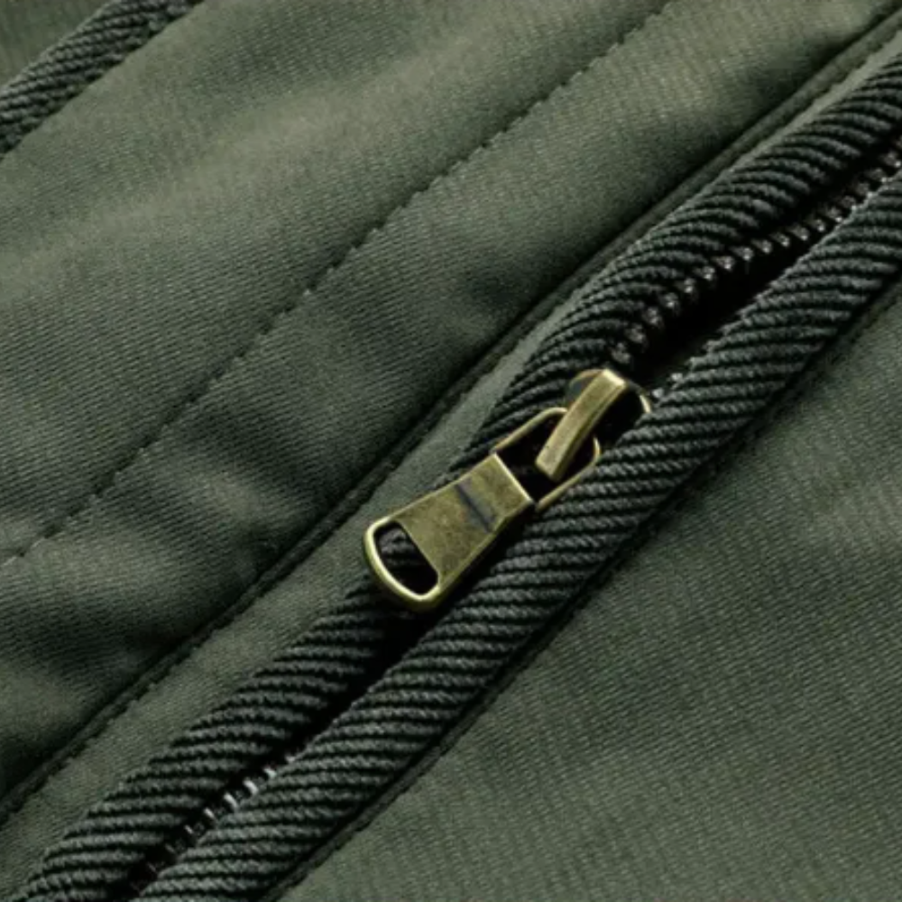 Elegante chaqueta acolchada para exterior