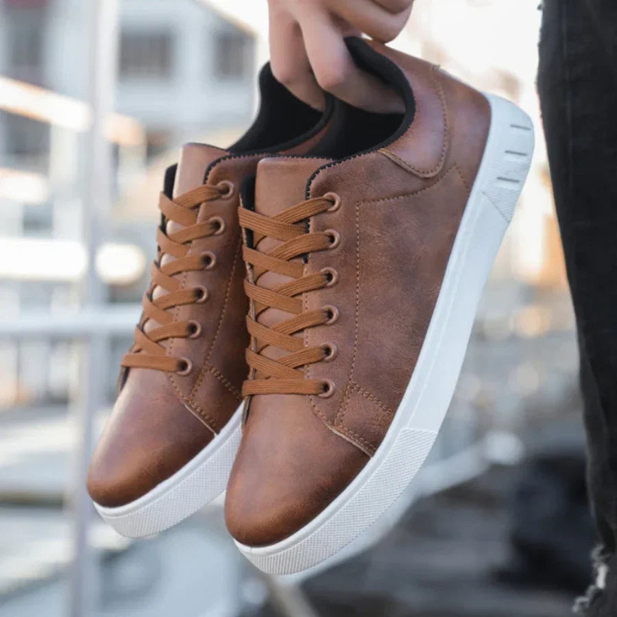 Zapatillas de piel Corrado Classic