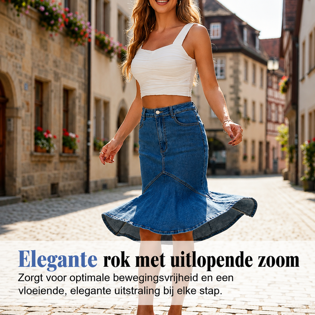Ivessa™ | High Waisted Tummy Control Rok