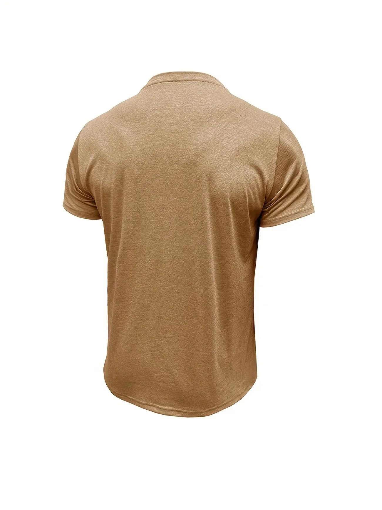 Varel | T-shirt elegante con scollo rotondo e tasca