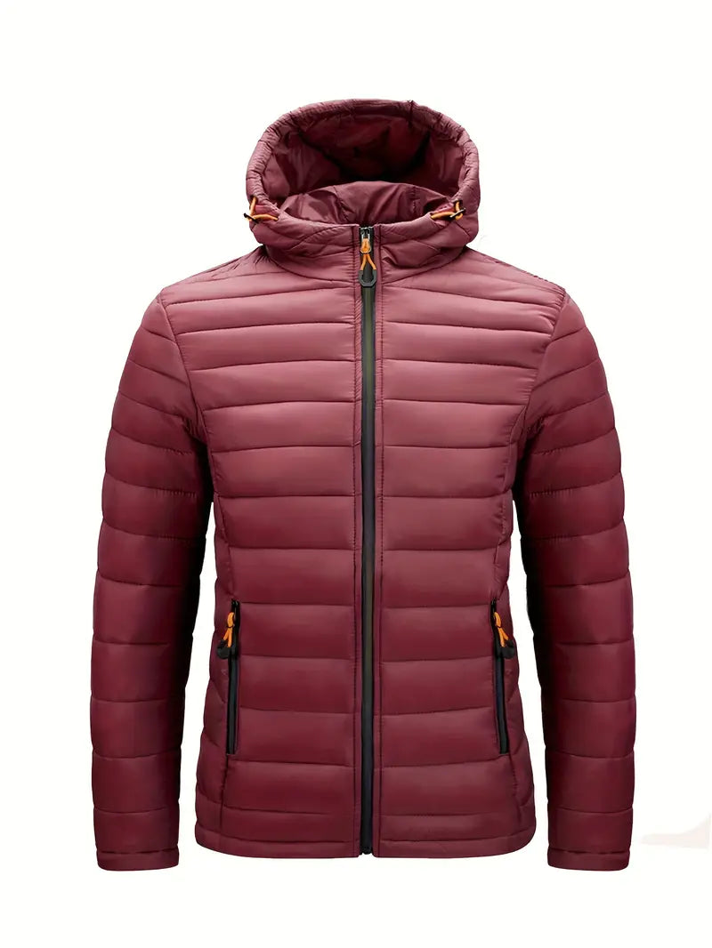 Chaqueta elegante con capucha