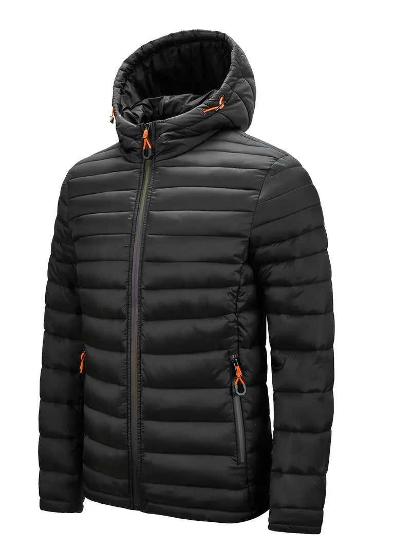 Chaqueta elegante con capucha