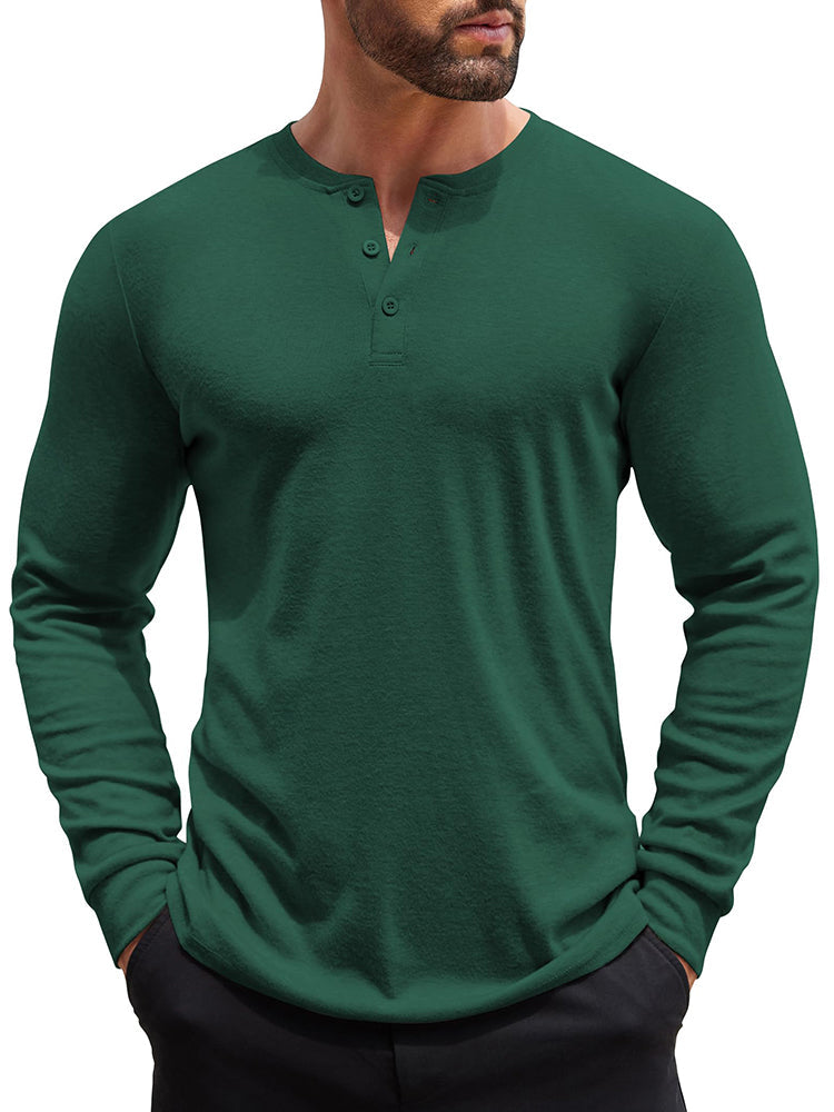 Camiseta Tipo Henley Ligera y Moderna