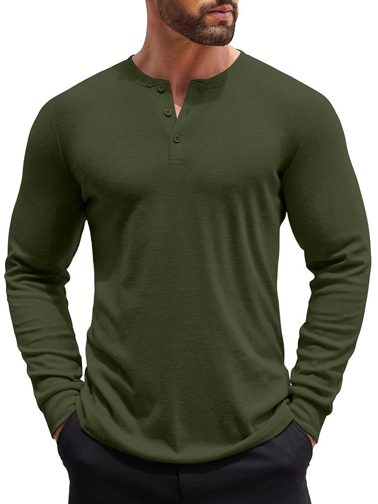 Camiseta Tipo Henley Ligera y Moderna