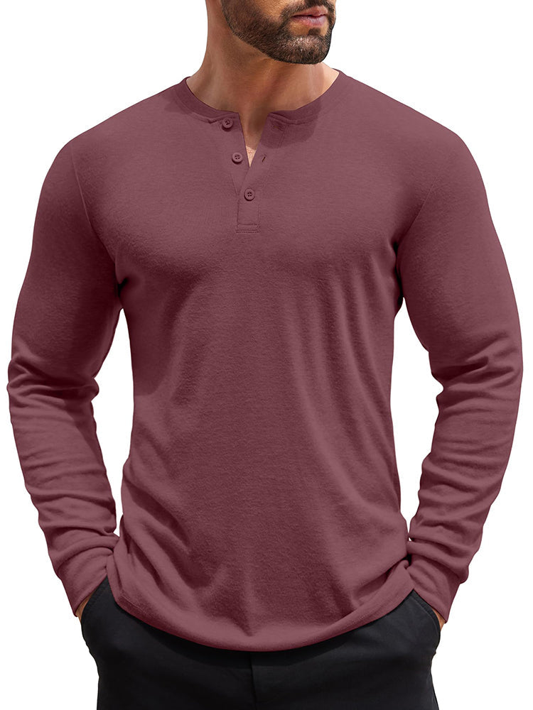 Camiseta Tipo Henley Ligera y Moderna