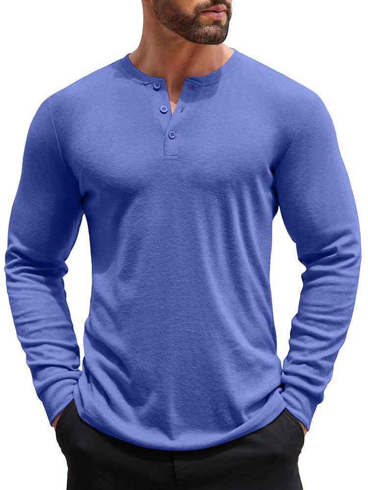 Camiseta Tipo Henley Ligera y Moderna