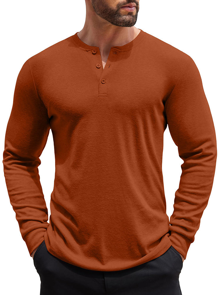 Camiseta Tipo Henley Ligera y Moderna
