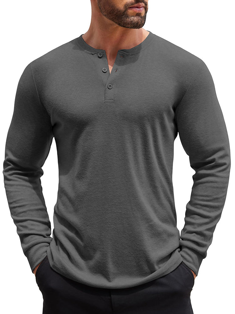 Camiseta Tipo Henley Ligera y Moderna