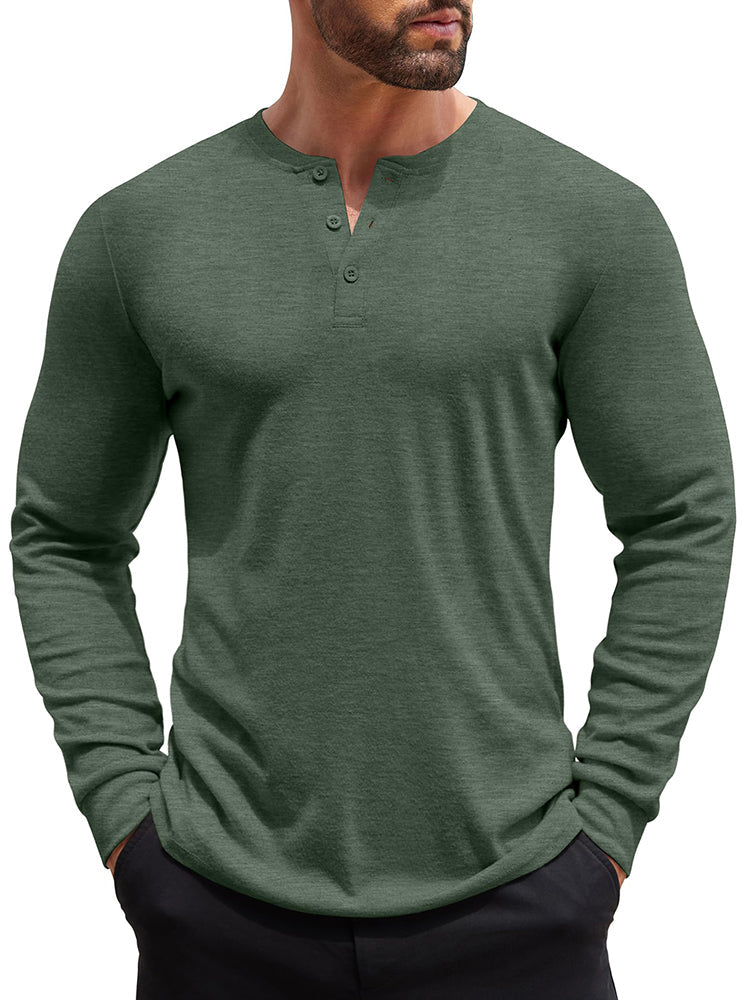 Camiseta Tipo Henley Ligera y Moderna