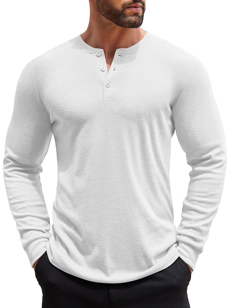 Camiseta Tipo Henley Ligera y Moderna