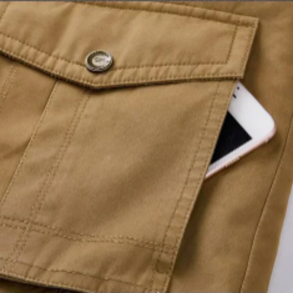 Elegante chaqueta bomber acolchada