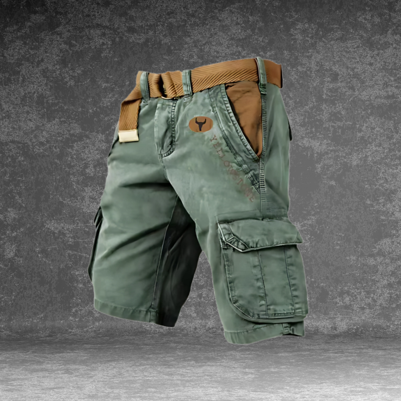 Varel | Pantaloni cargo corti da uomo a 6 tasche