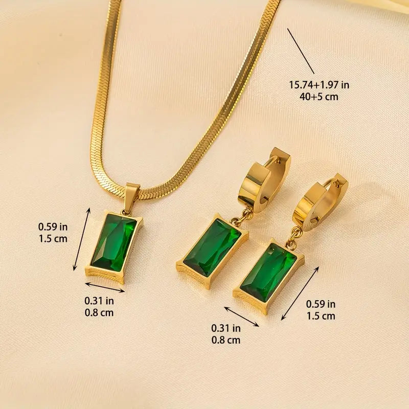 Iselotte Verdain Joyería Set | Oro