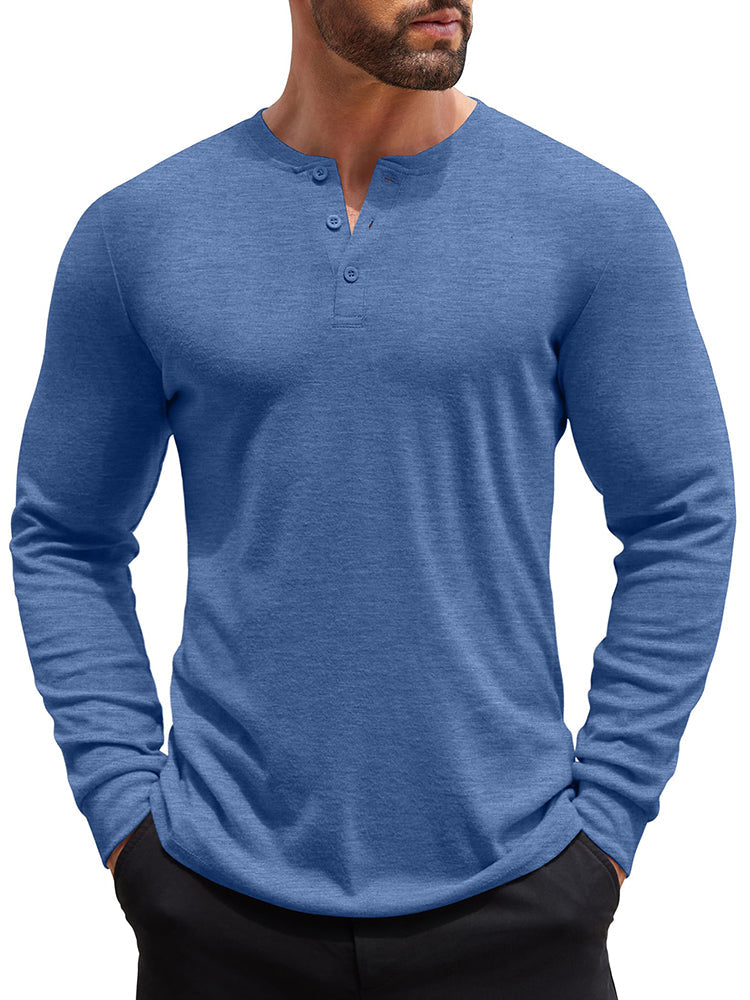 Camiseta Tipo Henley Ligera y Moderna