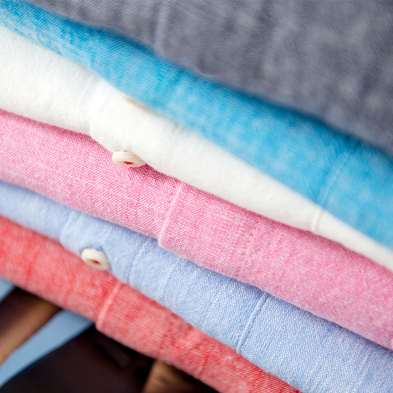 Camisa de lino de Saint-Tropez