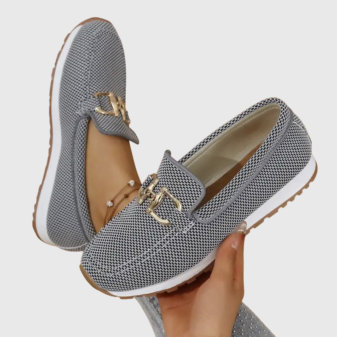 Lili - Zapatillas tipo mocasín ortopédicas