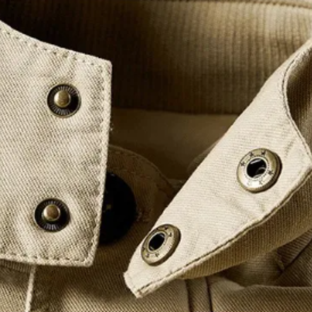 Elegante chaqueta de invierno acolchada de alta gama