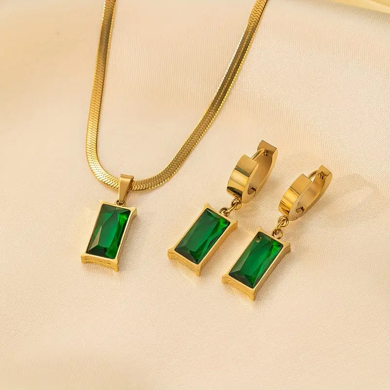 Iselotte Verdain Joyería Set | Oro