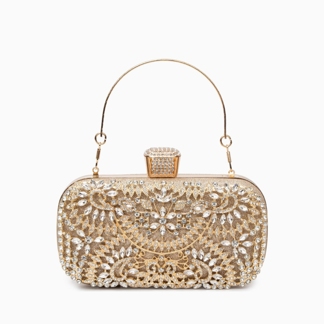 Bolso de Fiesta de Flores de Lujo
