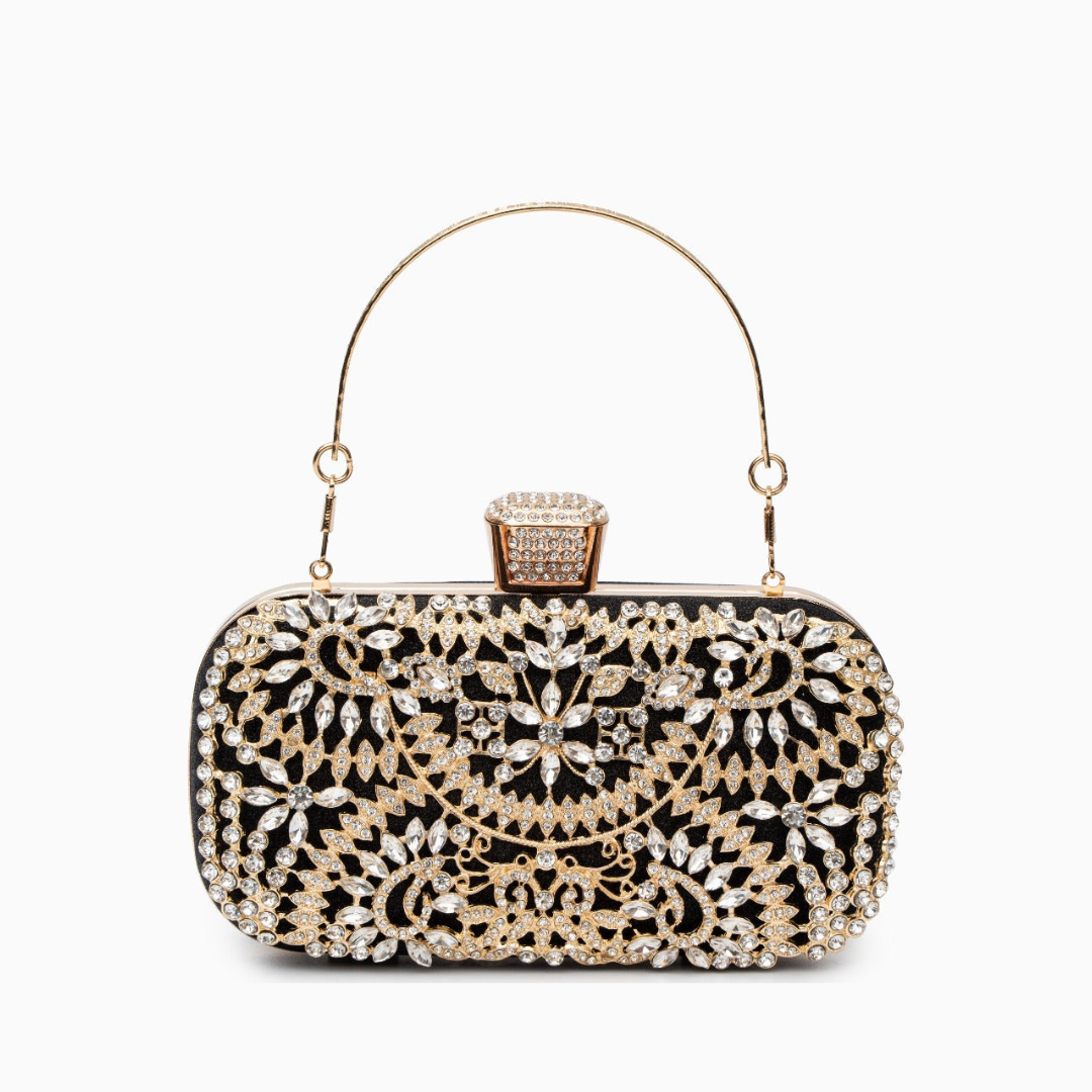 Bolso de Fiesta de Flores de Lujo