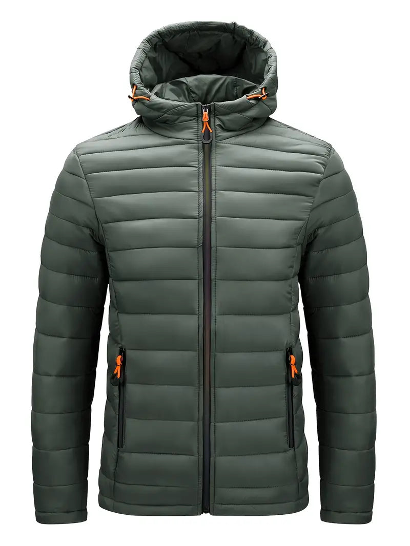 Chaqueta elegante con capucha