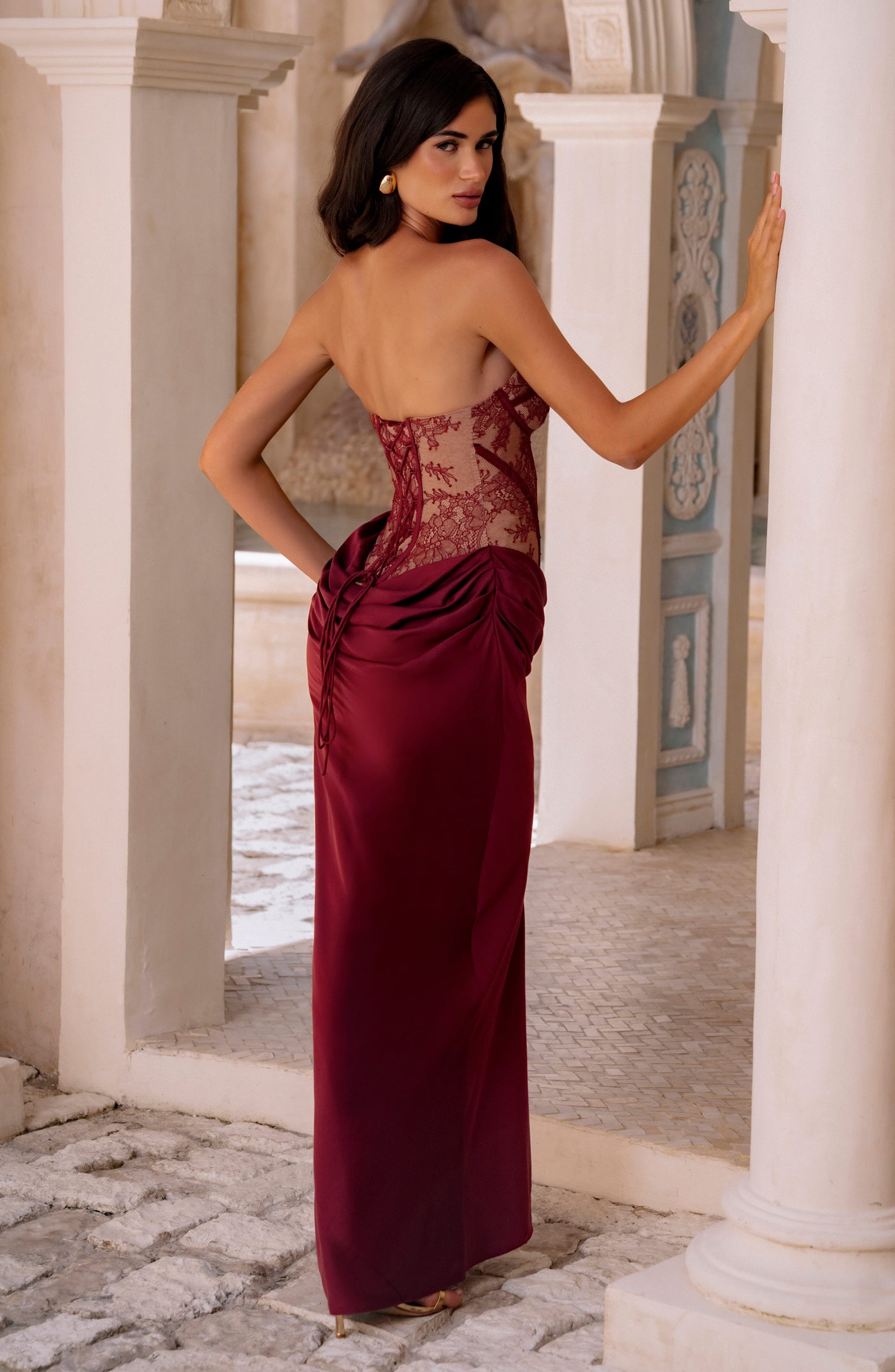 Miriam™ - Vestido Kathleen Burdeos