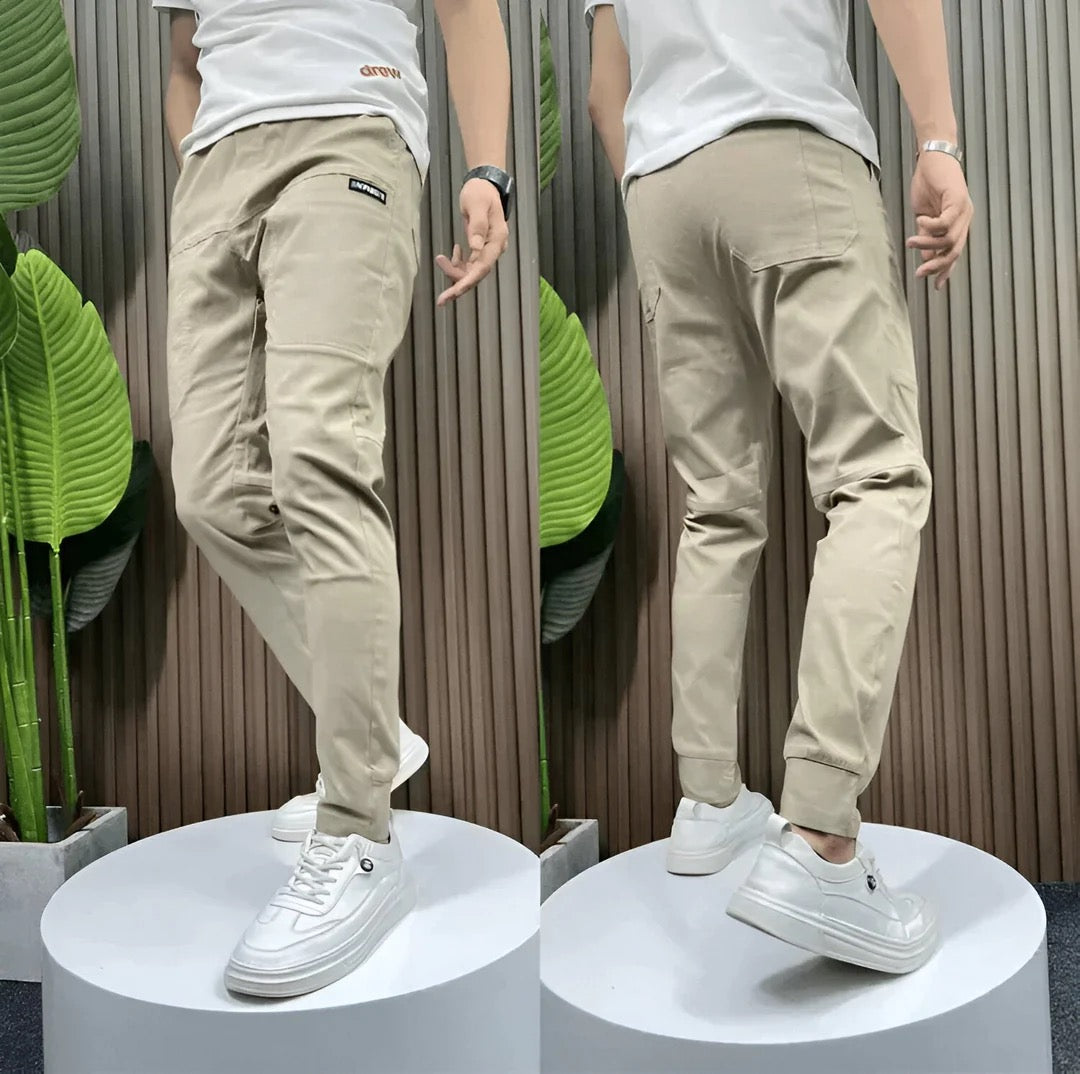 PANTALÓN CARGO ELÁSTICO PARA HOMBRE PREMIUM