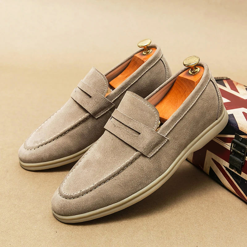 Mocasines de ante «Firenze Chic»