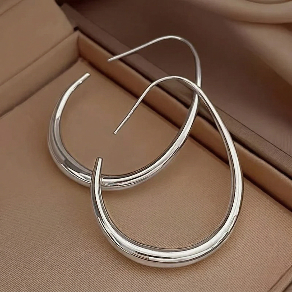Antique Oro Aro Pendientes | Oro