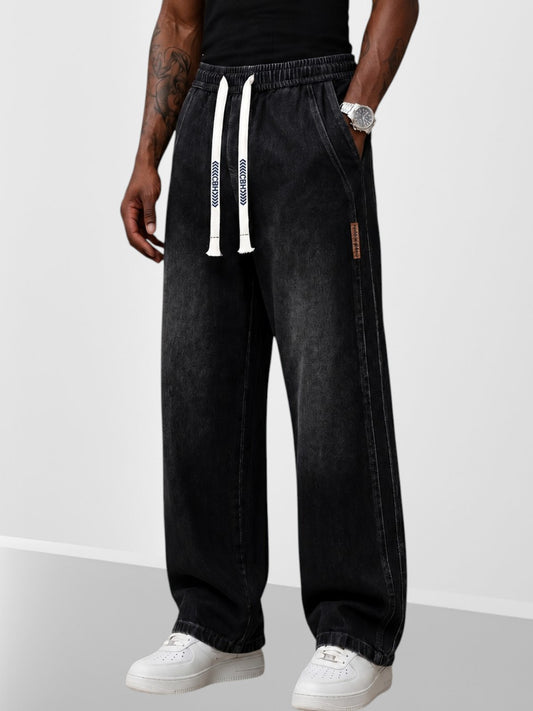 Pantalones Vaqueros Elásticos de Algodón para Hombre
