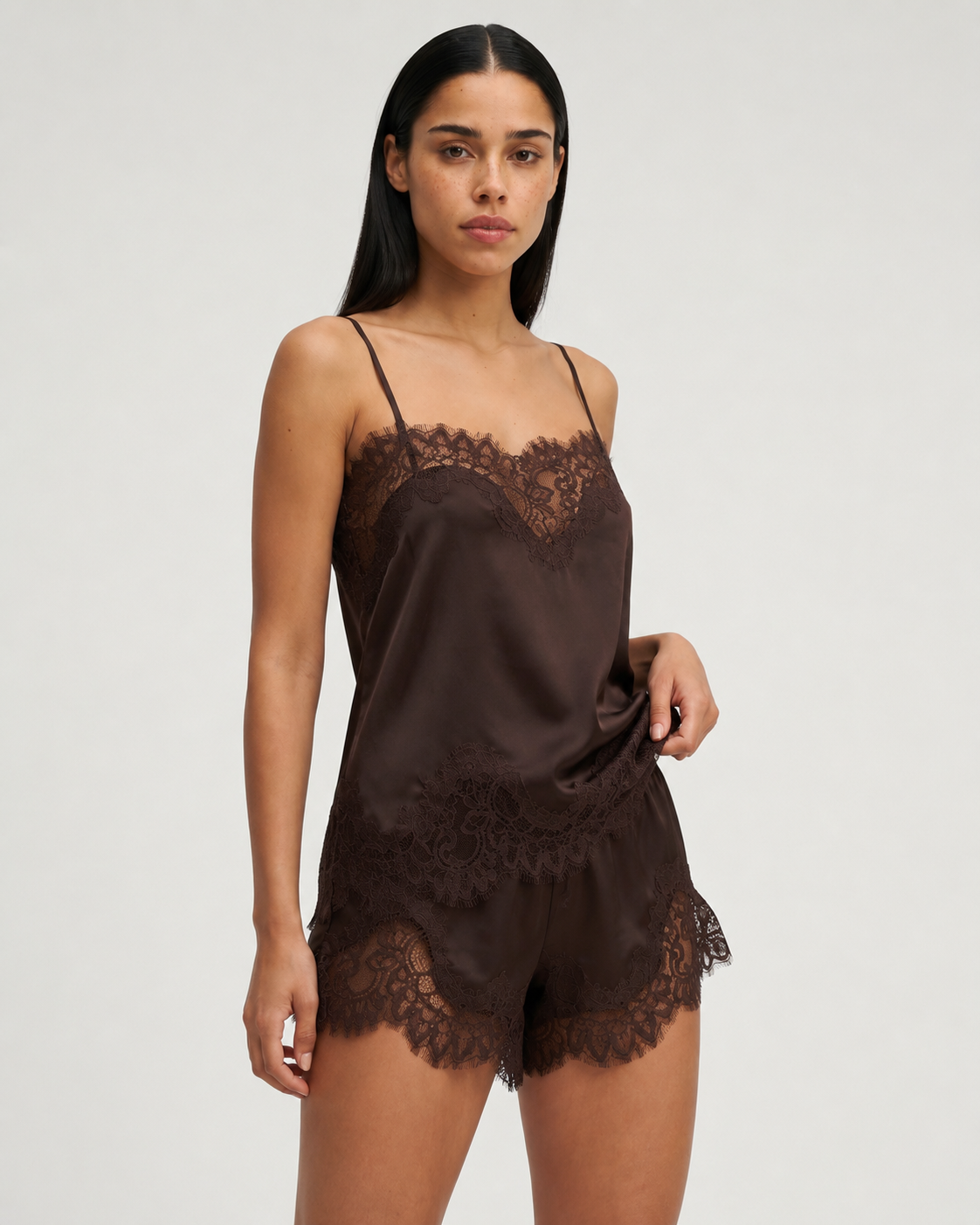 Conjunto Musa de Encaje Romántico