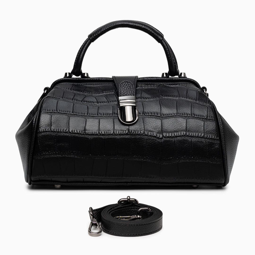 Bolso de Mano Cocodrilo Elena