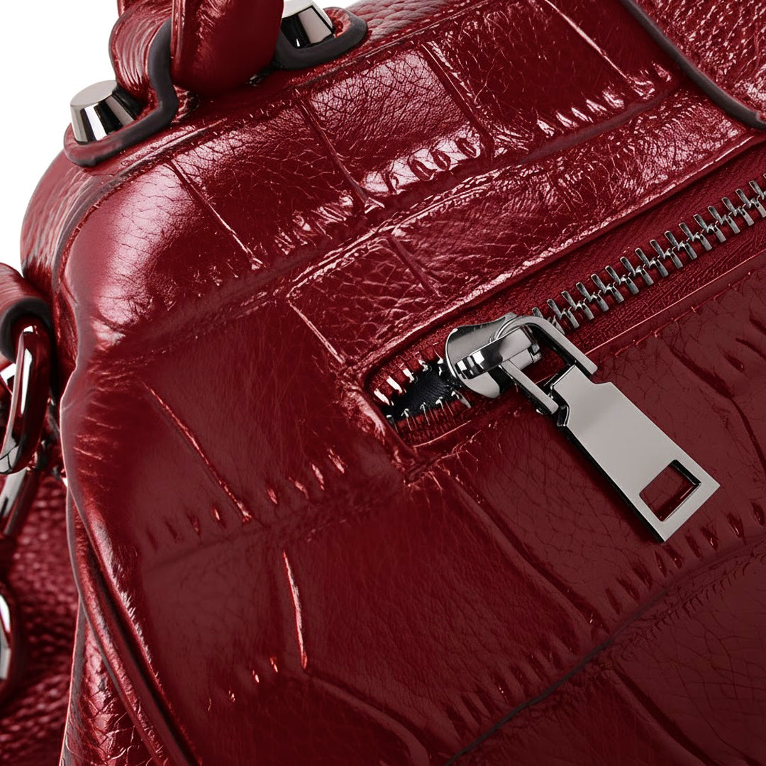 Bolso de Mano Cocodrilo Elena