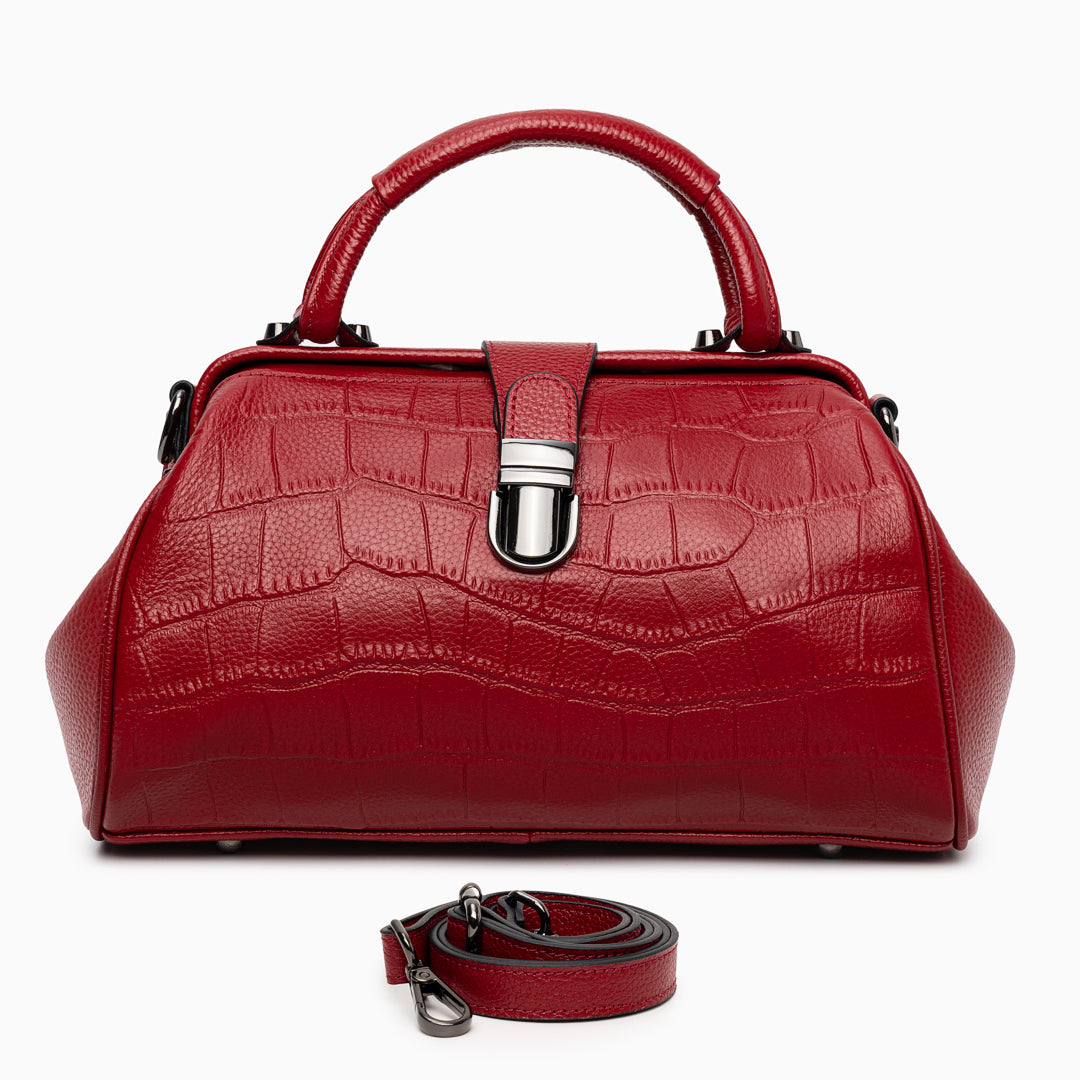 Bolso de Mano Cocodrilo Elena