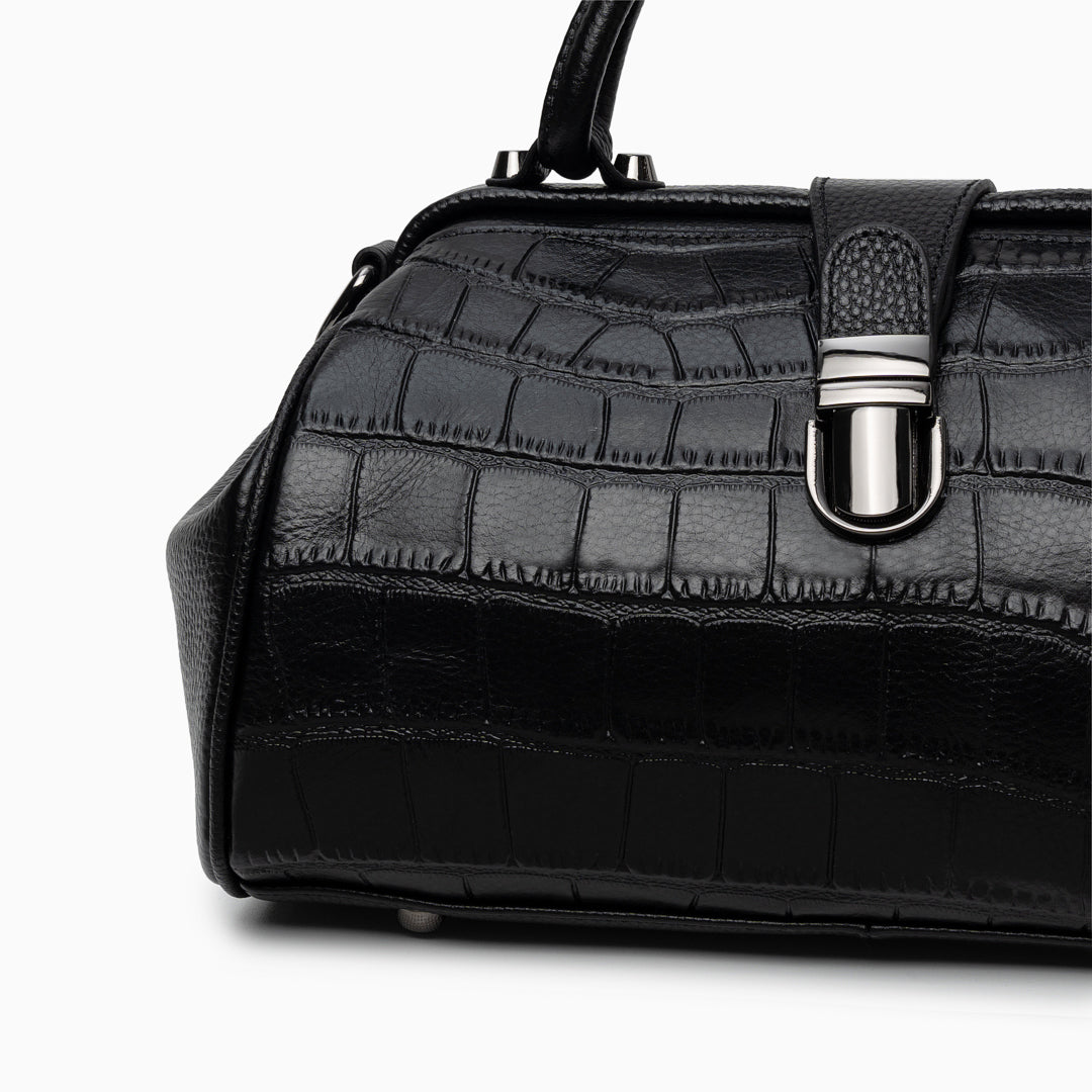 Bolso de Mano Cocodrilo Elena