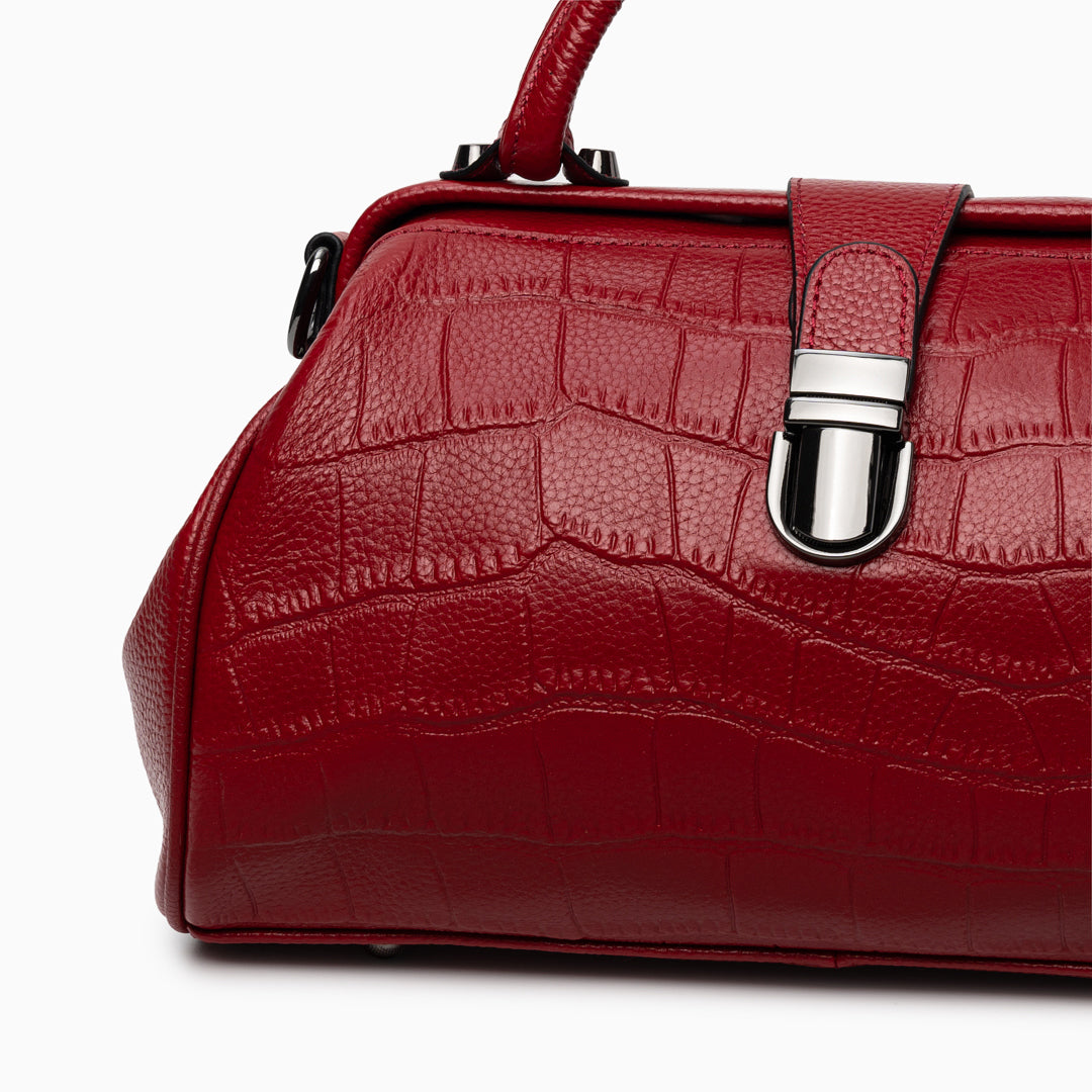 Bolso de Mano Cocodrilo Elena