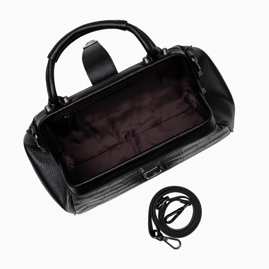 Bolso de Mano Cocodrilo Elena