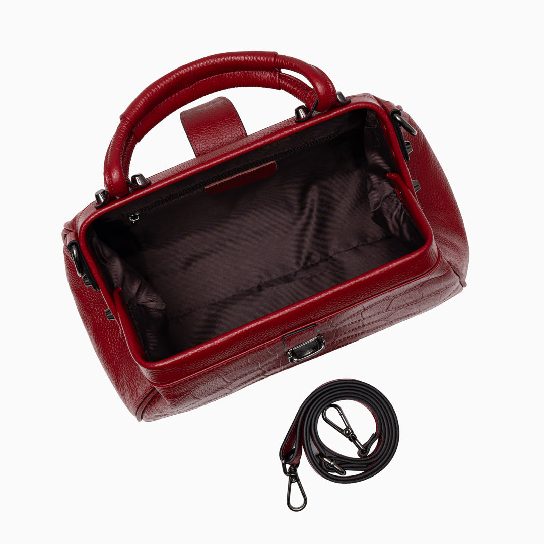 Bolso de Mano Cocodrilo Elena
