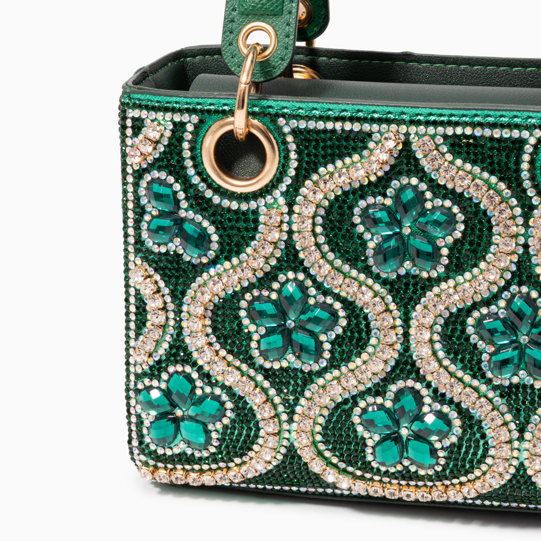Bolso de Mano Esmeralda Kenta