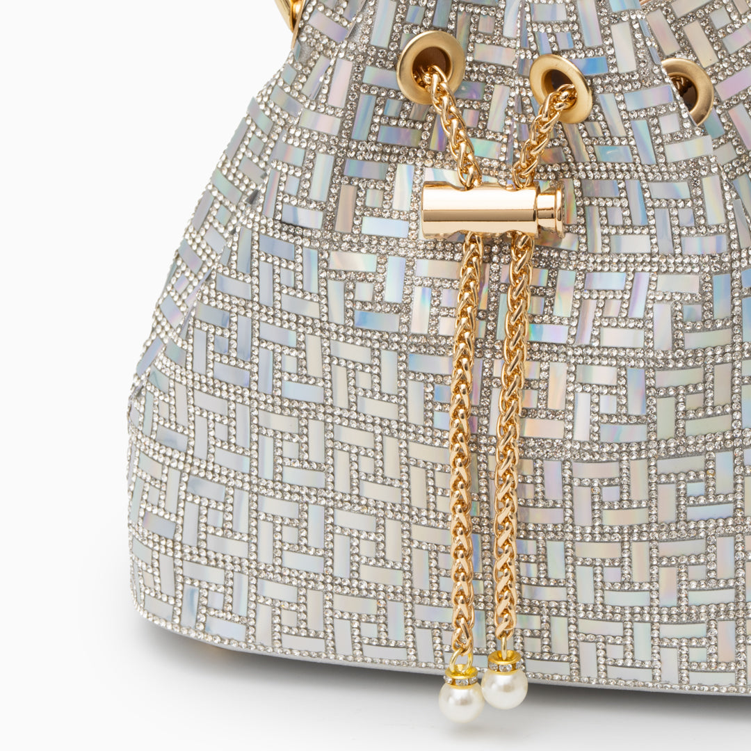 Bolso de Mano Mosaico Lyra