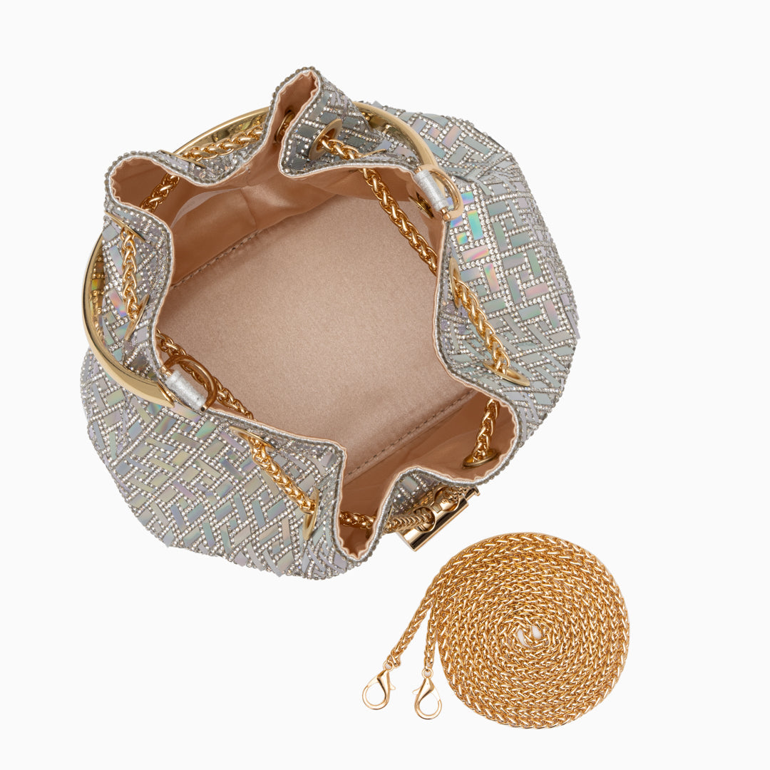Bolso de Mano Mosaico Lyra