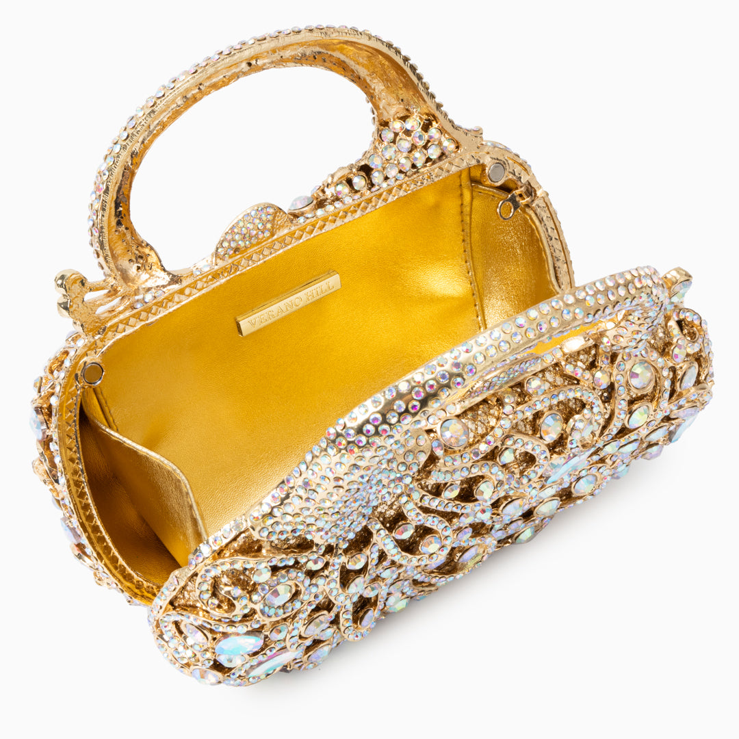 Bolso de Mano Karlie Estilo Pavonian
