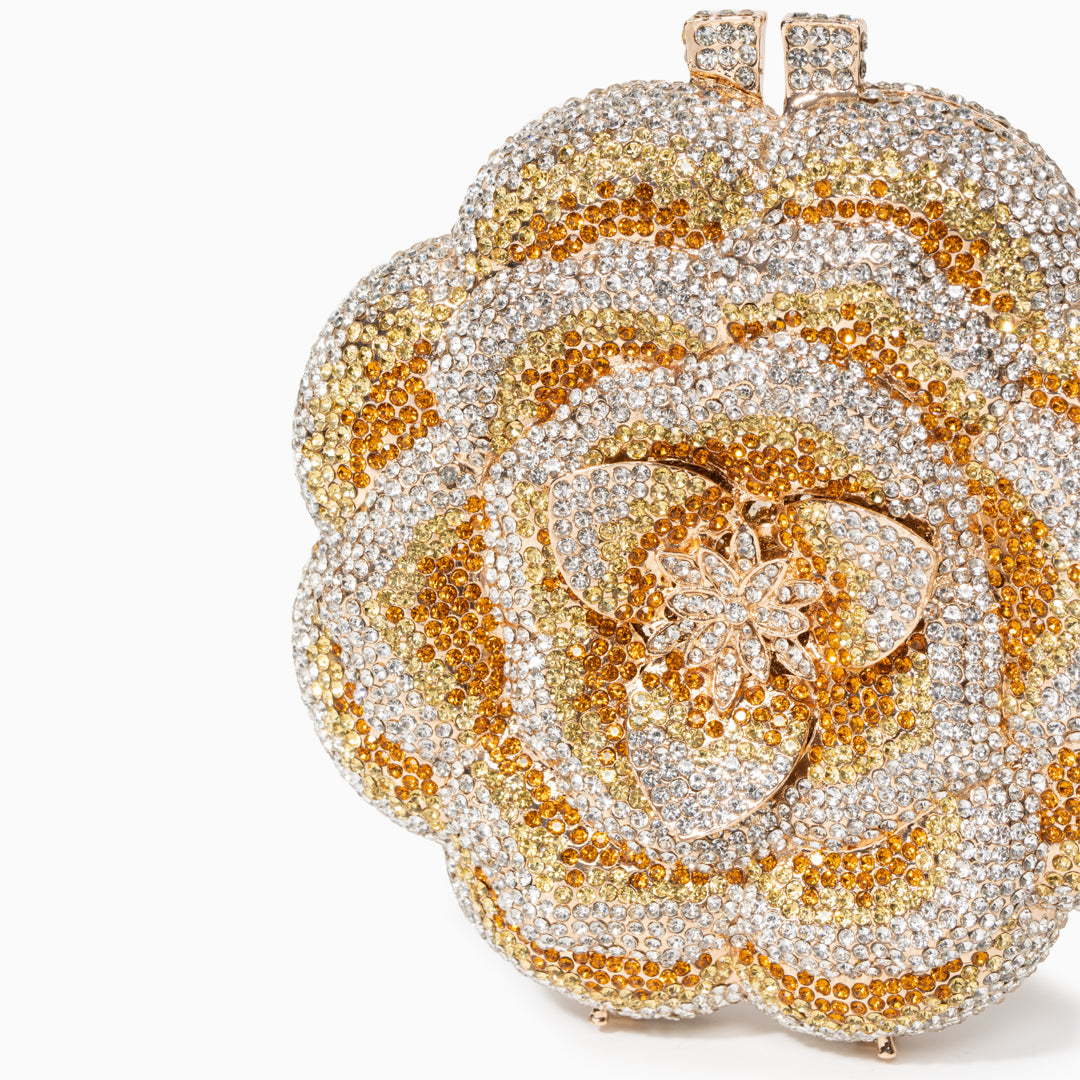 Bolso de Fiesta Jeline con Flores