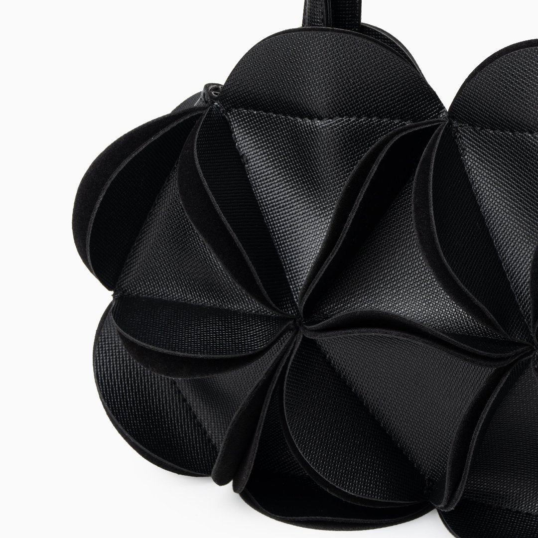 Bolso de Mano Monique con Flor