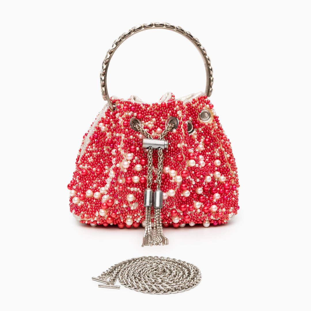 Bolso de Mano Lorrie con Borla