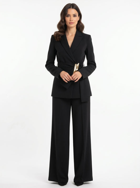 Dalila™ - Traje Sastre de Alta Ejecutiva con Cinturón Joya