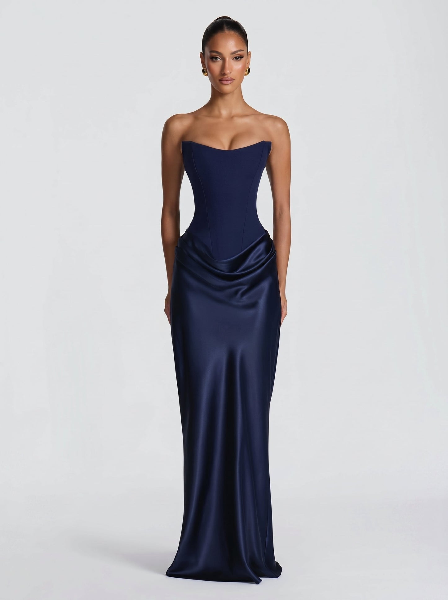 Danna™ - Vestido de Gala Navy