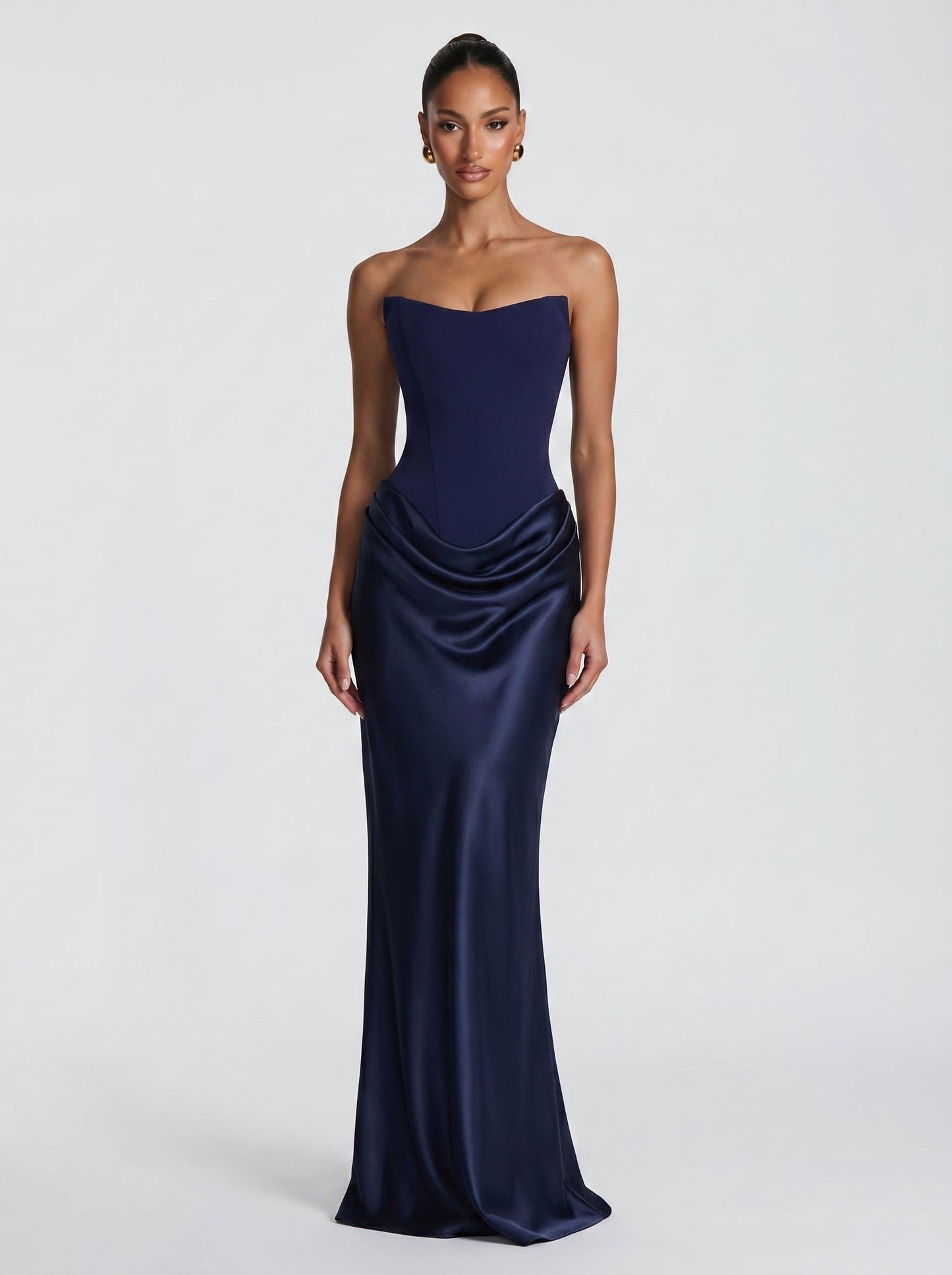 Danna™ - Vestido de Gala Navy