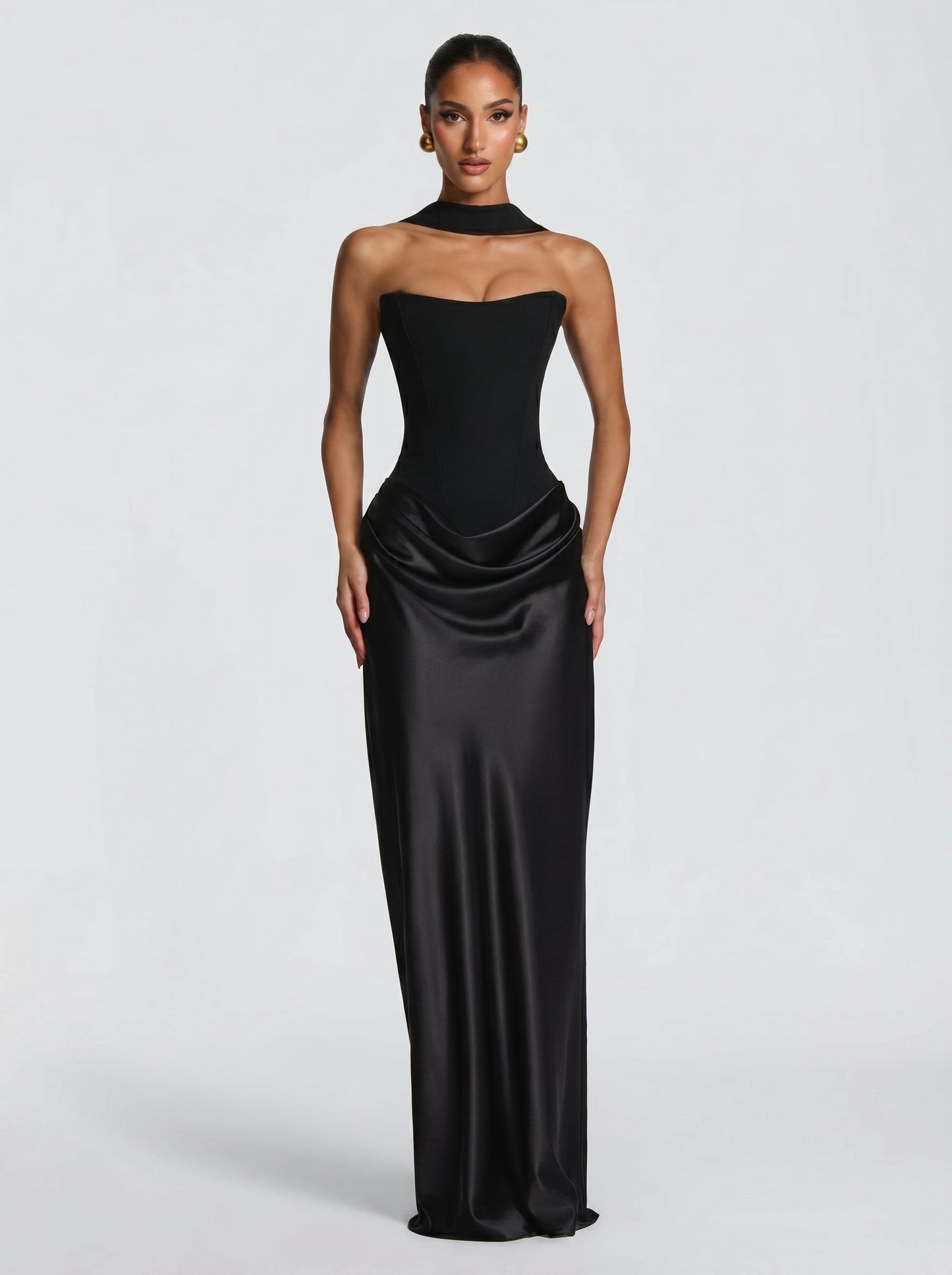 Danna™ - Vestido de Gala Navy